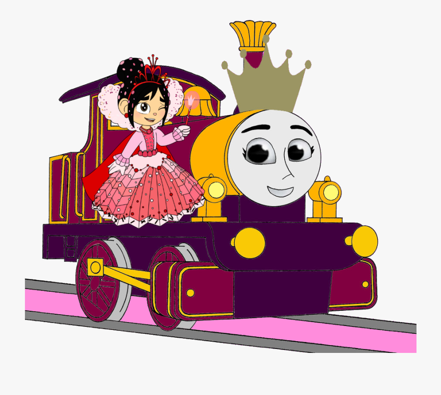 Волшебная железная дорога. Транспорт героев мультфильмов.