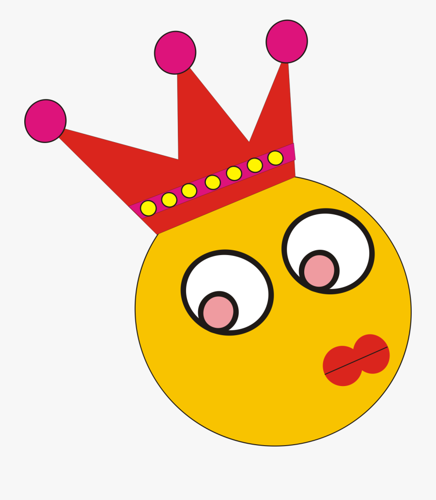 Clipart Queen Clip Arts - Emoticon Ratu, Transparent Clipart