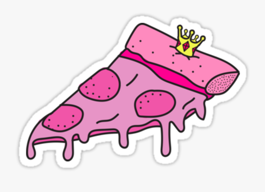 Stickers Tumblr Pizza Png Clipart , Png Download - Stickers Tumblr Pizza Png, Transparent Clipart