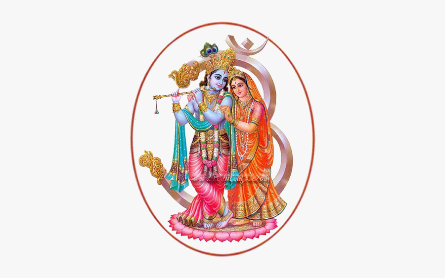 Sree Krishna & Radha, Transparent Clipart