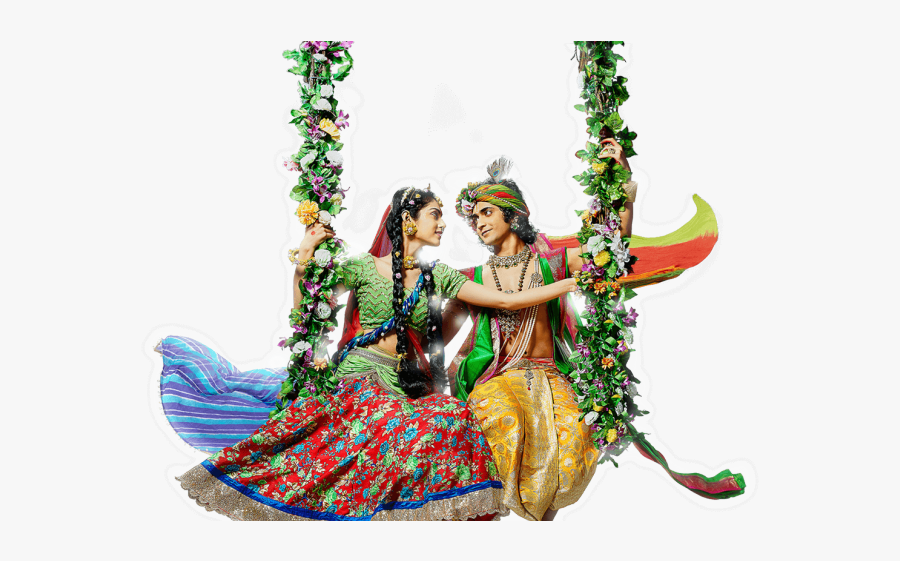 Krishna Clipart Radhakrishnan - Radha Krishna Serial Images Hd Download, Transparent Clipart