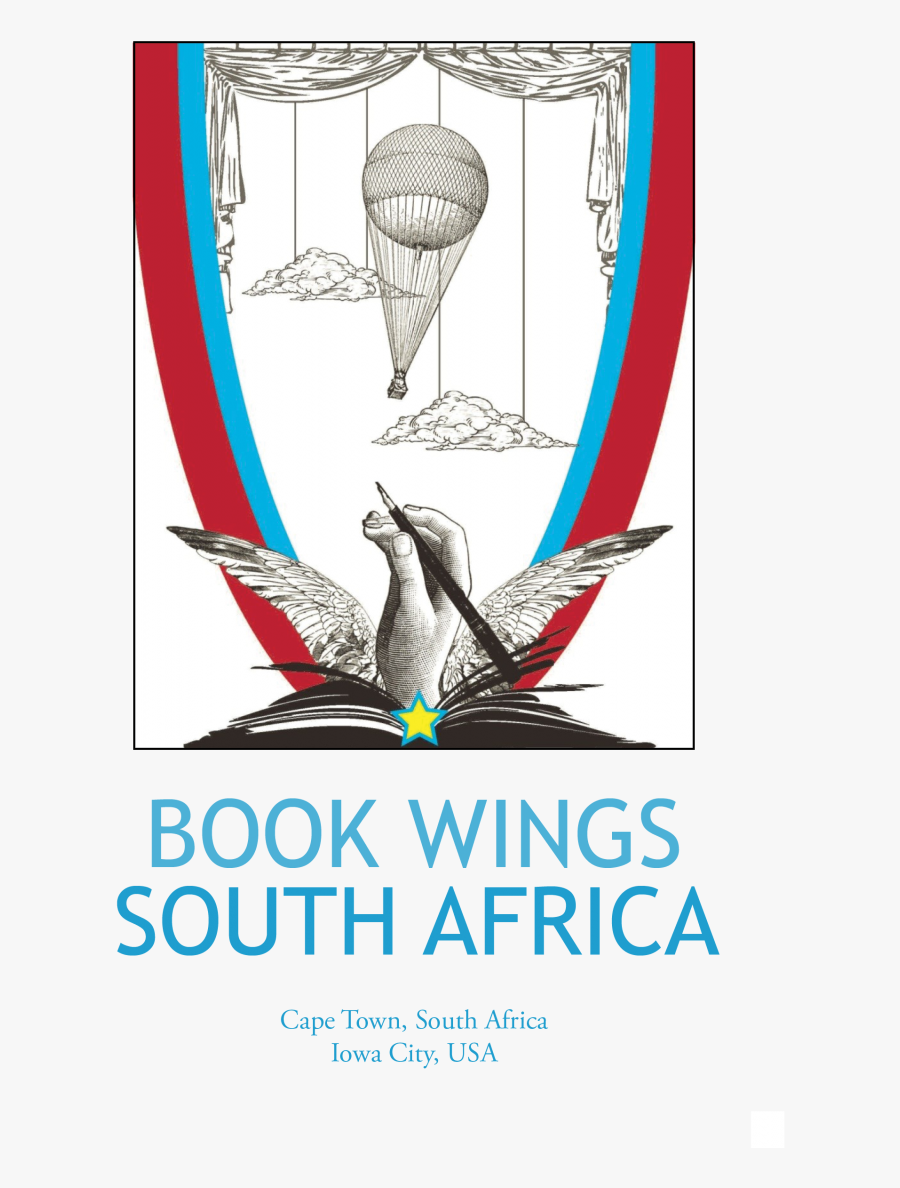 Book Wings South Africa - Hot Air Balloon, Transparent Clipart