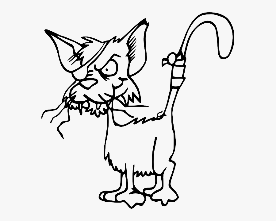 Crazy Cat Clip Art, Transparent Clipart