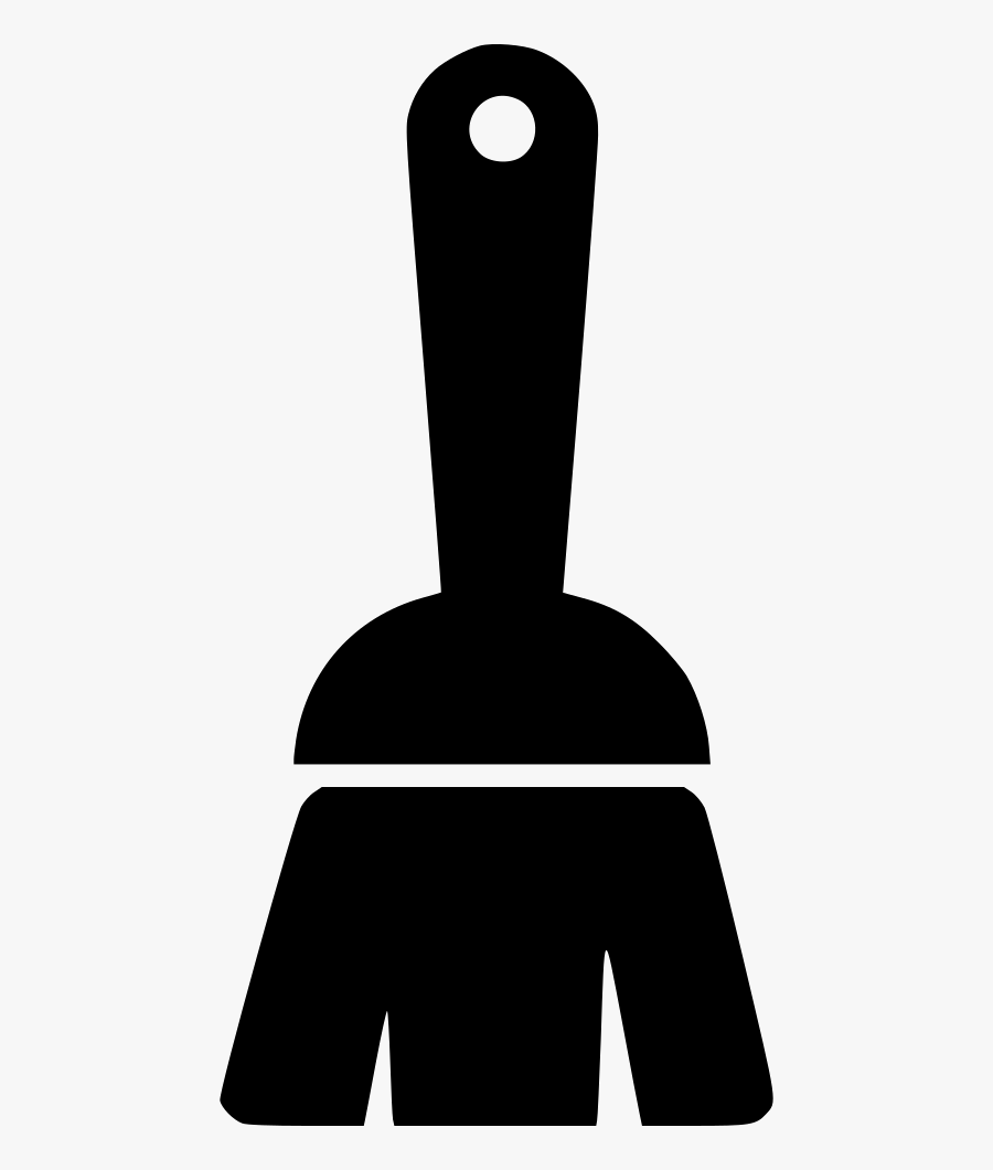 Transparent Paint Brush Silhouette Png, Transparent Clipart