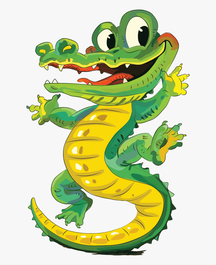 Reptilia Mascot Sir Chomps A Lot - Cartoon, Transparent Clipart