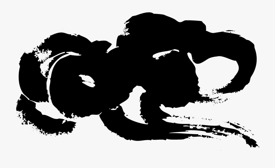 Brush Vector Ink - Chinese Brush Paint Liquid, Transparent Clipart