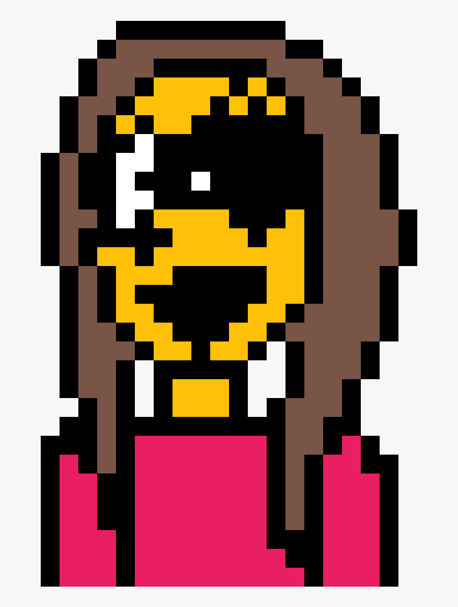 Pixel Art Deadpool Logo, Transparent Clipart