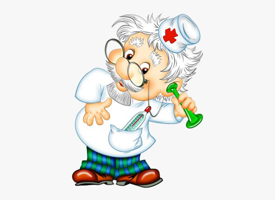 People Clipart Funny Image - Funny Doctor Png, Transparent Clipart