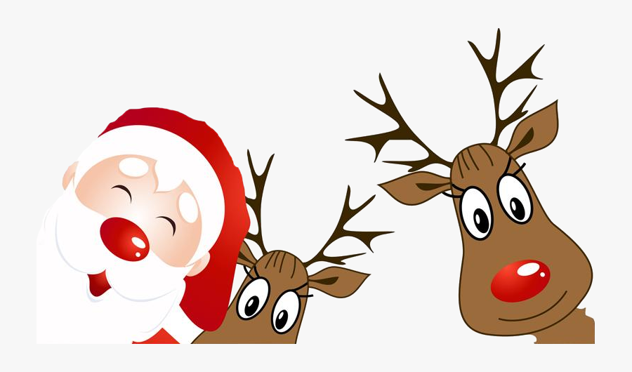 Clipart Reindeer Character - Merry Christmas Correctional Officers, Transparent Clipart