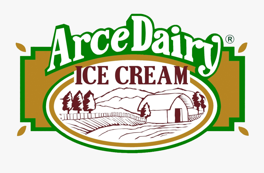 Arce Dairy Ice Cream Logo, Transparent Clipart