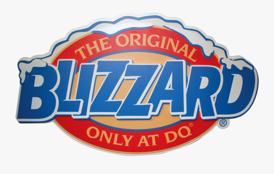 Blizzard Only At Dq Png Logo - Dairy Queen Blizzard Logo, Transparent Clipart