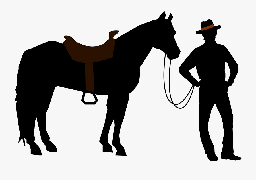 Horse Cowboy Horse Clipart - Png Cowboy, Transparent Clipart