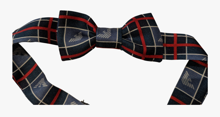Transparent Red Bow Tie Png - Tartan, Transparent Clipart