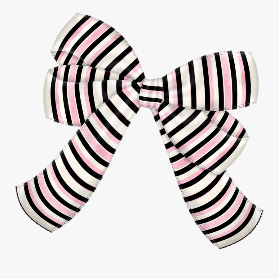 Striped Bow Tie Clipart, Transparent Clipart