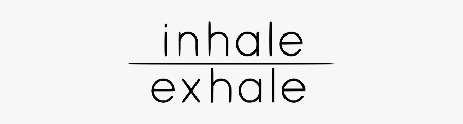 #text #inhale #exhale #calm #yoga #mantra #freetoedit - Sky Of Love รัก, Transparent Clipart