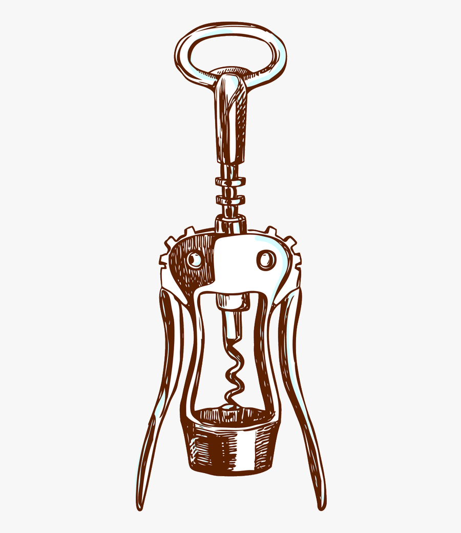 Corkscrew Png Image - Wine, Transparent Clipart