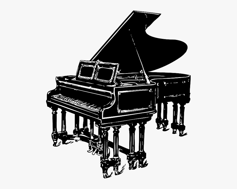 Piano Clip Art, Transparent Clipart