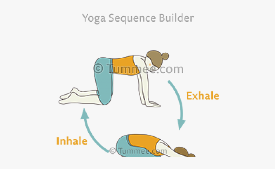 Yoga Clipart Child"s Pose - Table Child Pose, Transparent Clipart