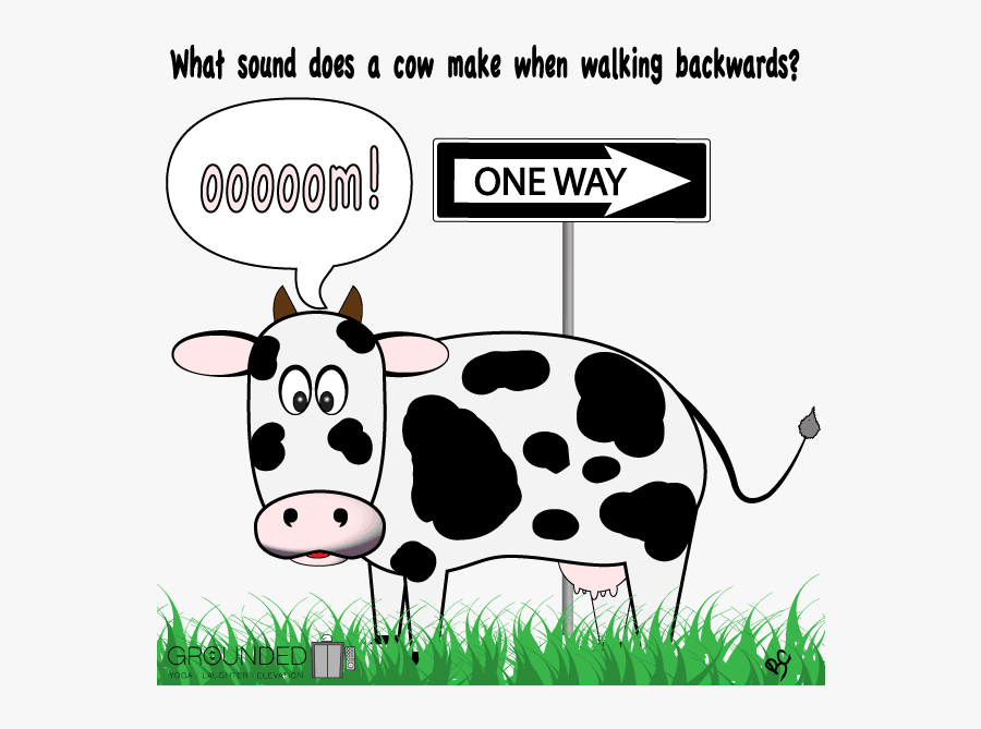 Backwards-cow - Cow Appreciation Day Meme, Transparent Clipart