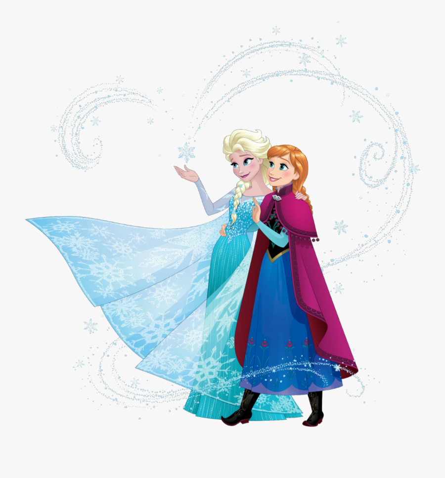 Frozen Elsa And Anna Transparent Png Clipart Free Download - Disney Frozen Elsa And Anna Sisters, Transparent Clipart