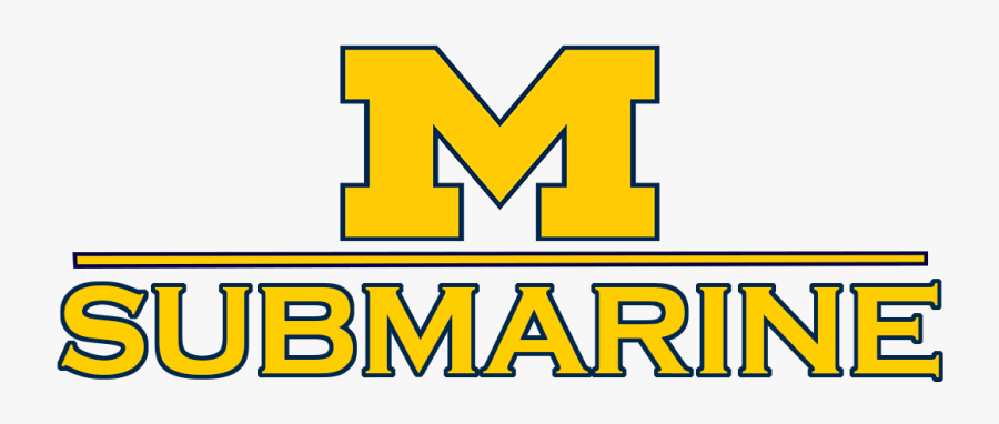 Michigan Wolverines Beverage Napkins Clipart (1079x435), - University Of Michigan, Transparent Clipart