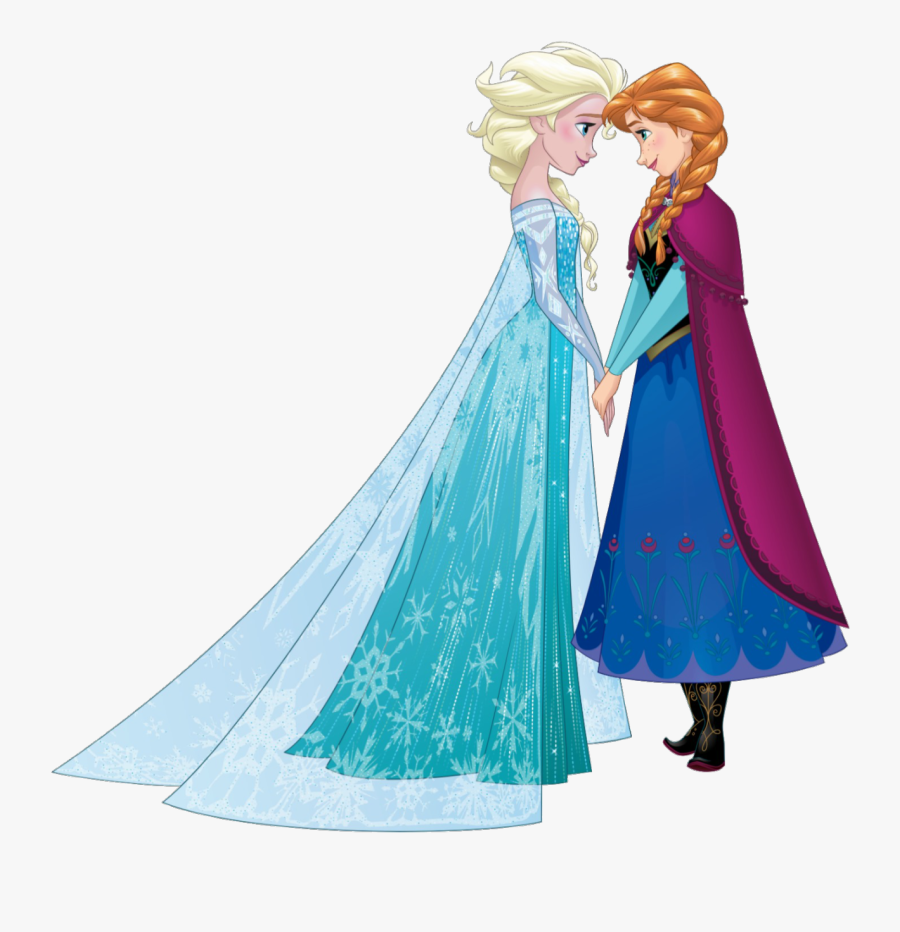Elsa And Anna Sisters - Elsa And Anna Png, Transparent Clipart