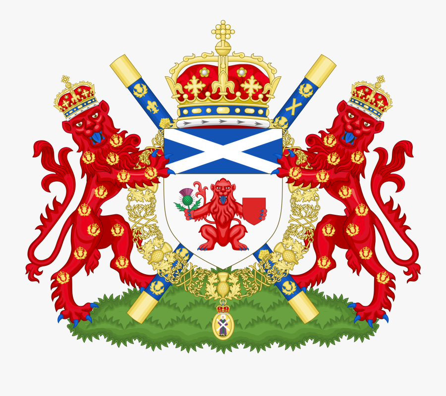 Kingdom Of Scotland Coat Of Arms, Transparent Clipart