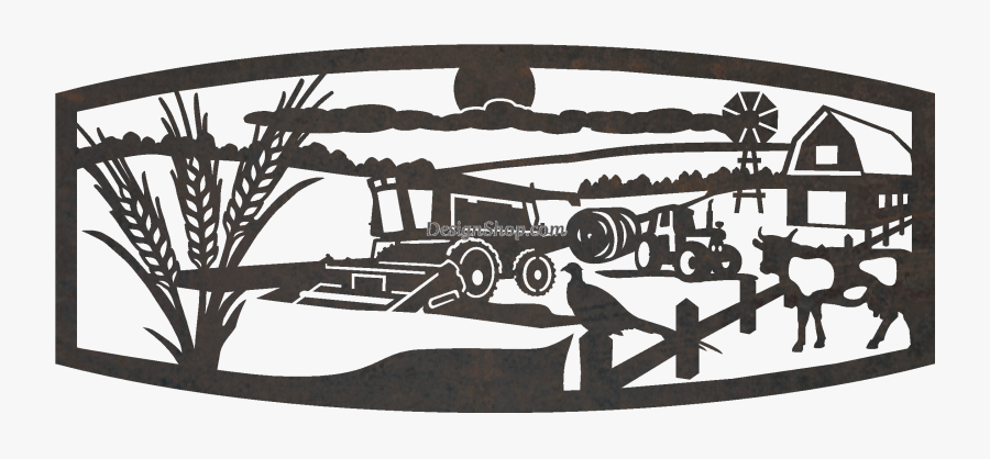 Harvest Sign, Transparent Clipart