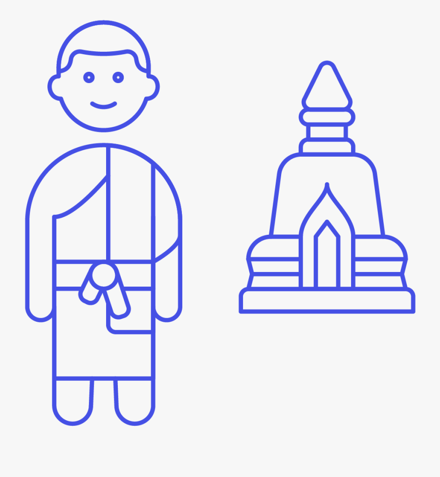 Icon ศาสนา พุทธ Png Clipart , Png Download - Icon ศาสนา, Transparent Clipart