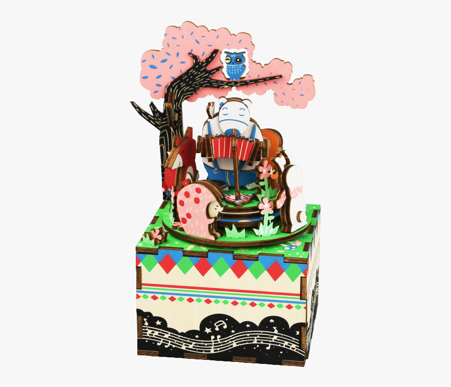 Robotime Music Box Am407, Transparent Clipart