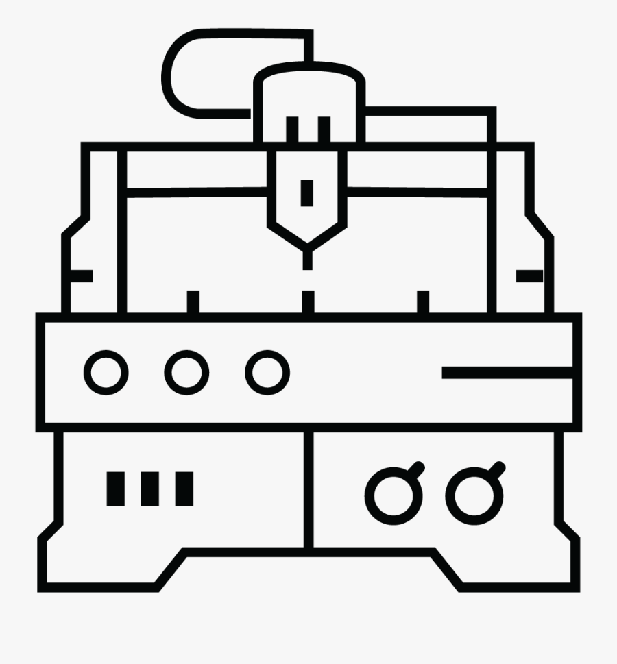Empiregmq Kitchen Remodeler Cnc - Cnc Milling Machine Graphic, Transparent Clipart