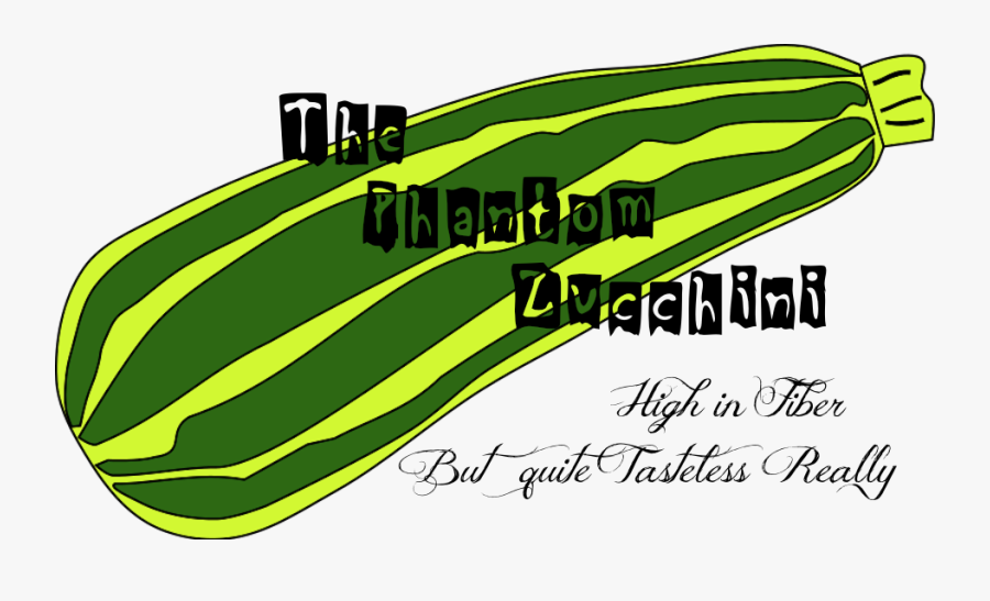 The Phantom Zucchini - Zucchini, Transparent Clipart