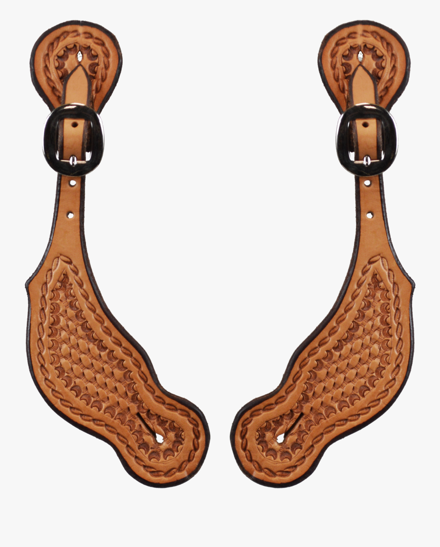S Unoiled Basket Stamp With Rope Border Spur Strap - Illustration, Transparent Clipart