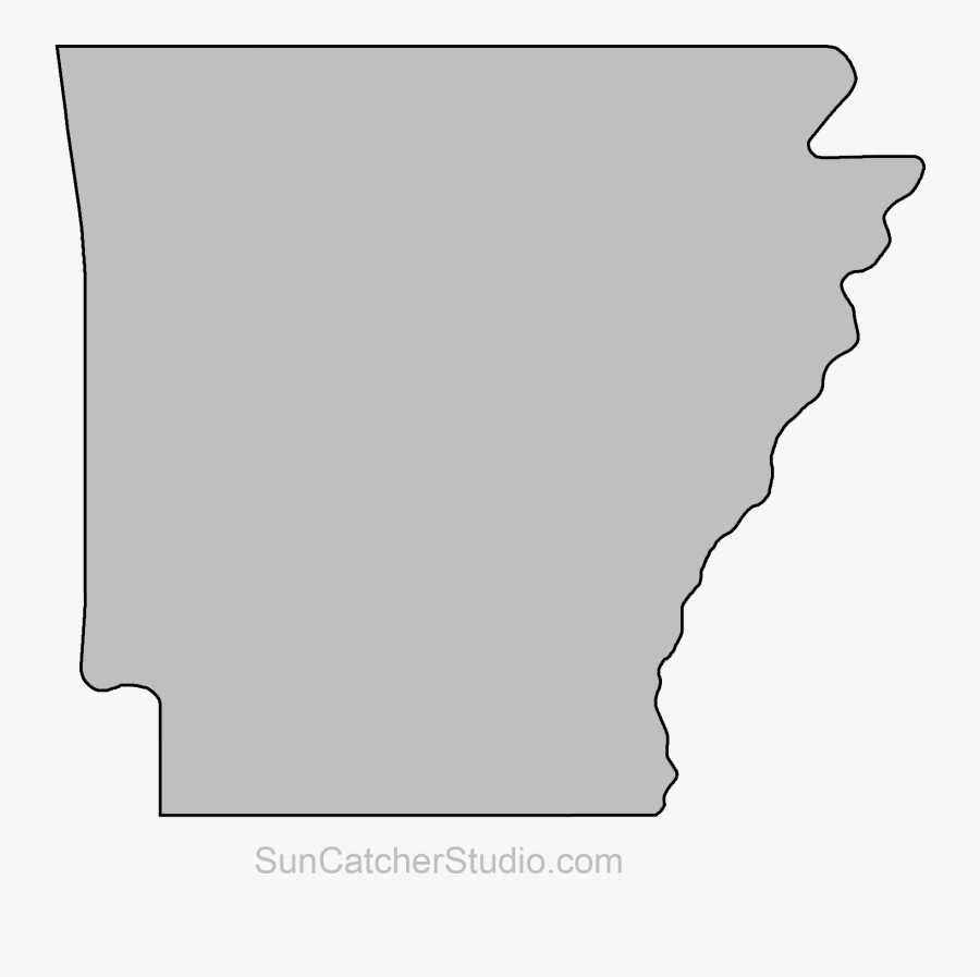 Arkansas Shape, Transparent Clipart