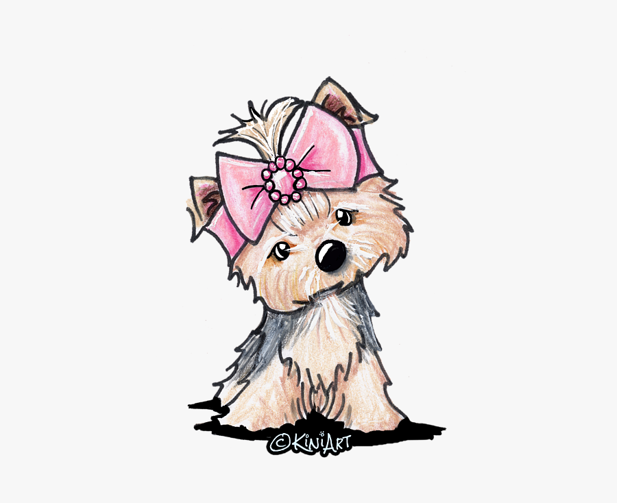 Yorkie Clipart, Transparent Clipart