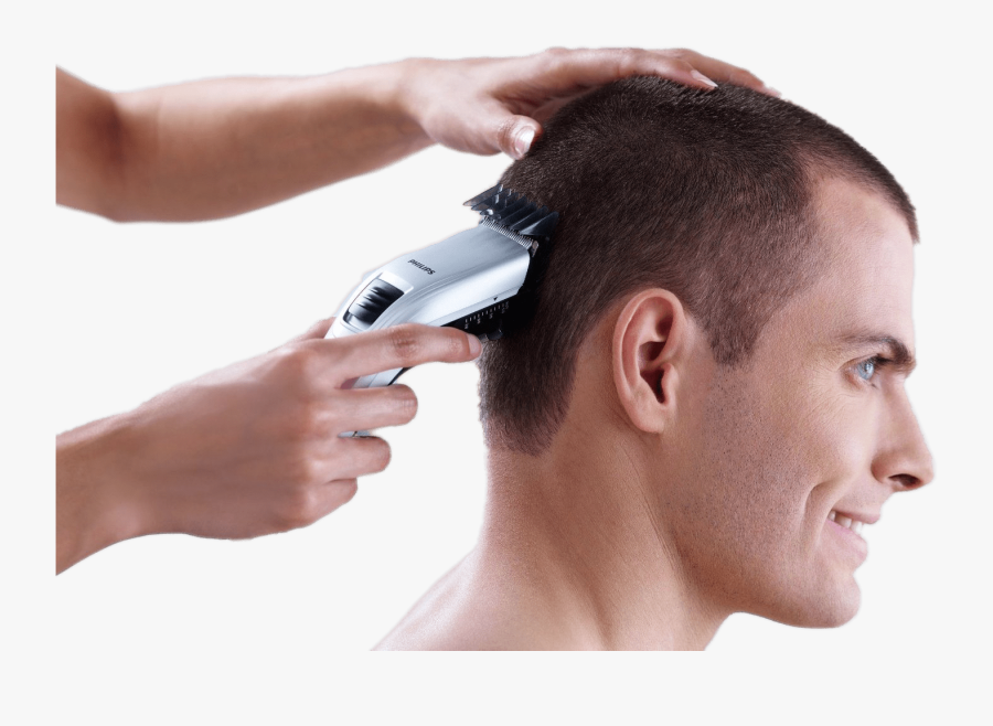 Clip Art Boy Cutting Hair - Hair Cutting Image Png, Transparent Clipart
