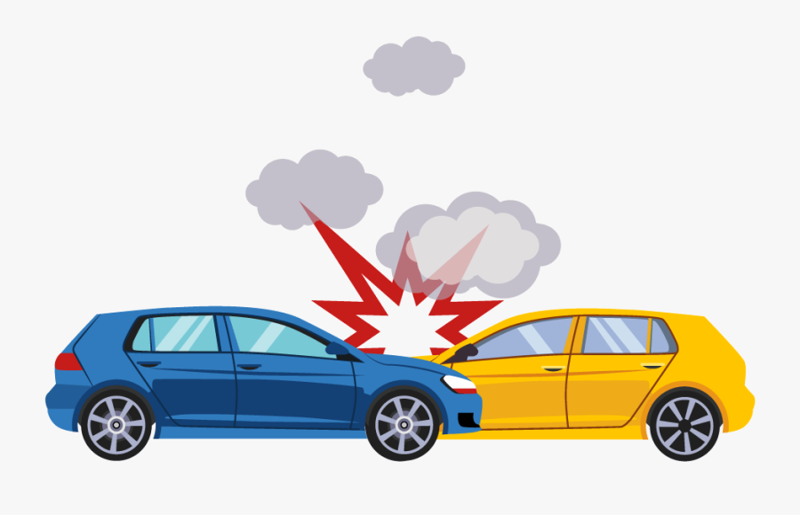 Clip Art Traffic Collision Accident Illustration - Car Accident Transparent Background, Transparent Clipart