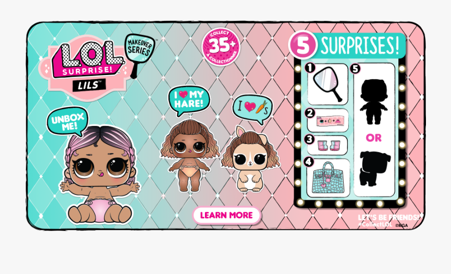 Lol Surprise Fuzzy Pets Wave 2, Transparent Clipart