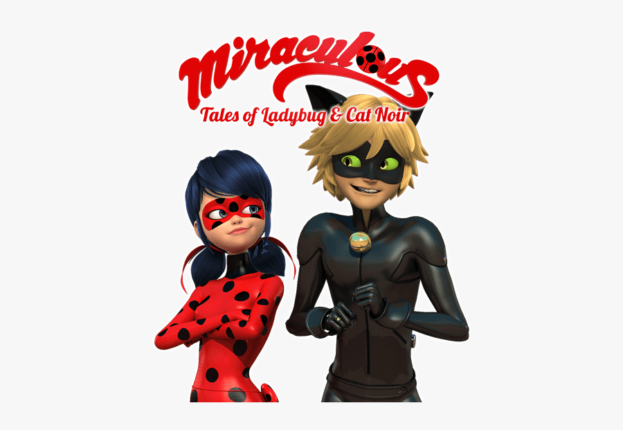 Tales Of Ladybug & Cat Noir - Ladybug And Cat Noir, Transparent Clipart