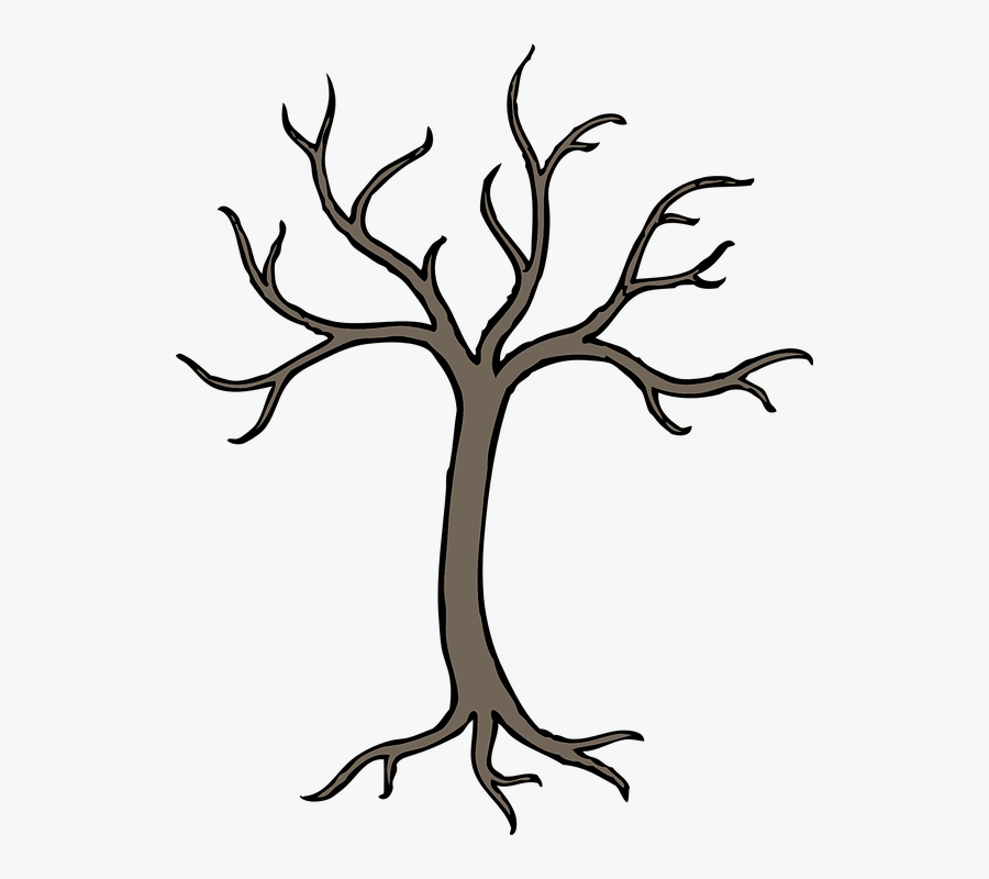 Bare Tree Clip Art, Transparent Clipart