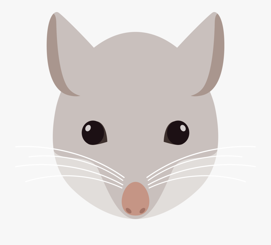 Rat Mouse Clip Art - Clip Art Mouse Head, Transparent Clipart