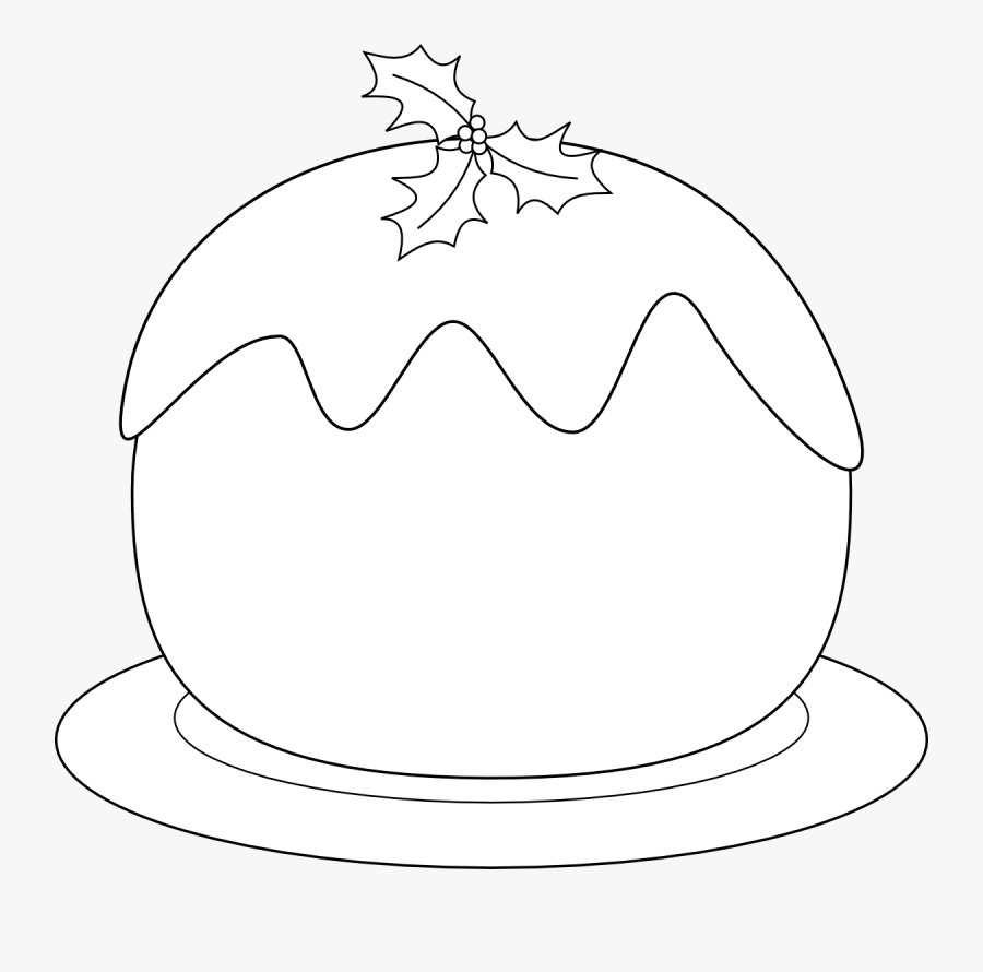 Christmas Tree Drawing Template Clip Art Christmas Christmas Pudding 