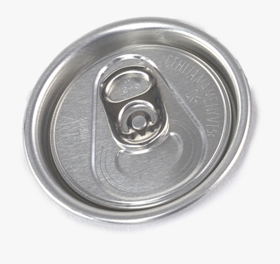 Clip Art Silver Loe Can End - Beverage Can Lid, Transparent Clipart
