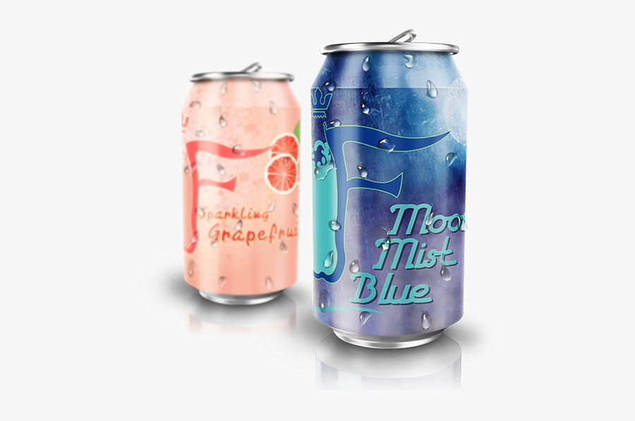 Mockup Of Both Faygo Soda Can Designs - Caffeinated Drink, Transparent Clipart