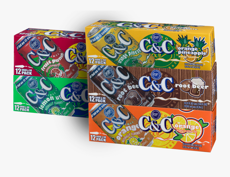 C&c Soda Can, Transparent Clipart
