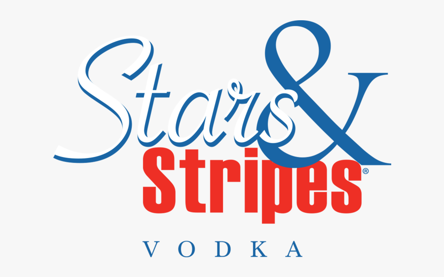 Stars And Stripes Vodka, Transparent Clipart