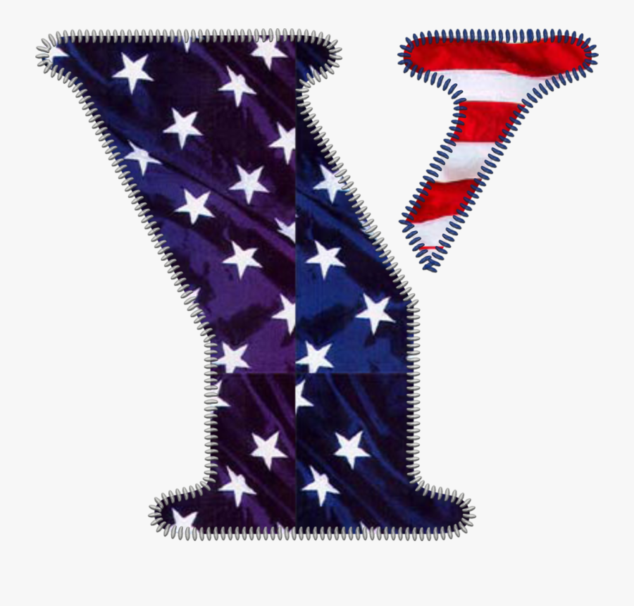 Svg Patriotic Letter K, Transparent Clipart