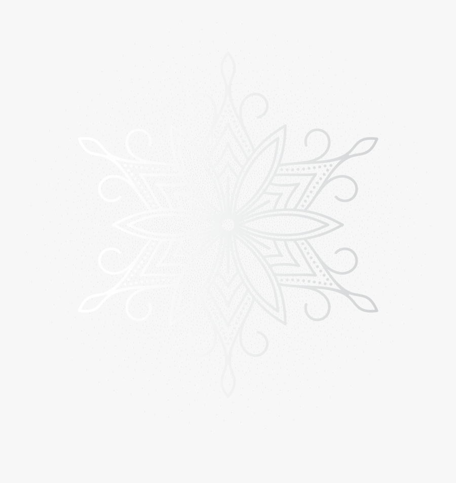 White Snowflake Png - Clip Art, Transparent Clipart