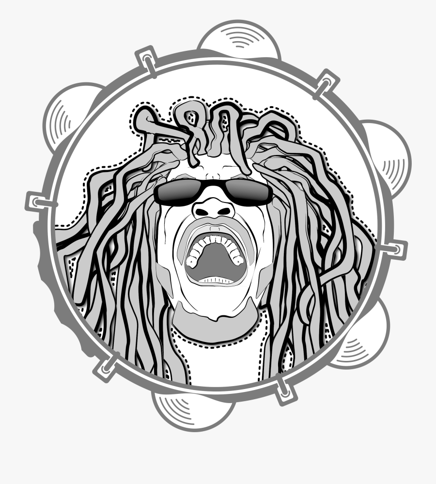 Clip Art Rasta Clipart - Simbolos Rastafari Png, Transparent Clipart