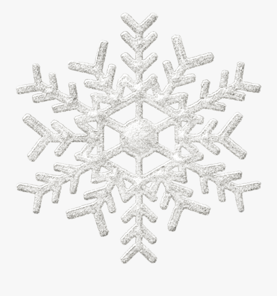 Transparent Black Snowflake Clipart - Transparent Background Snowflake Png, Transparent Clipart